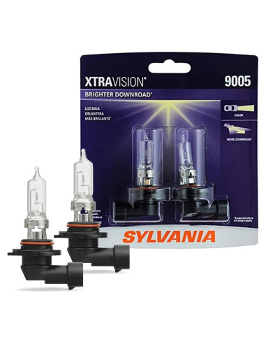 Bombillas Halógenas SYLVANIA 9005 XtraVision - 2 Unidades