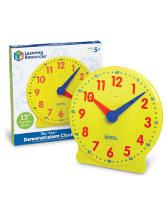 Reloj de Aprendizaje Learning Resources LER2094 36x33 cm