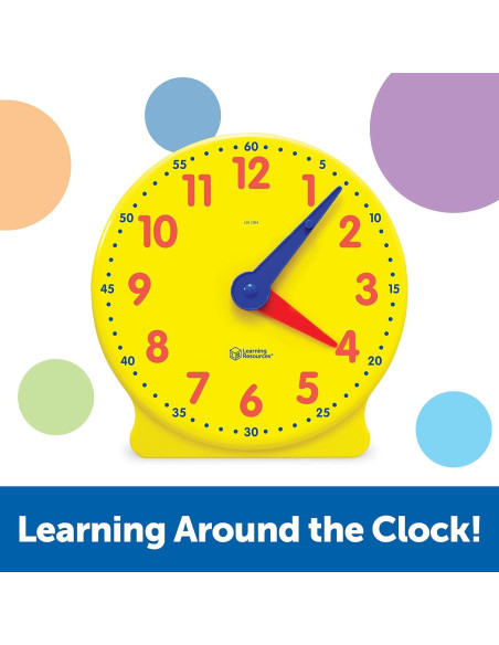 Reloj de Aprendizaje Learning Resources LER2094 36x33 cm Reloj de Aprendizaje Learning Resources LER2094 36x33 cm