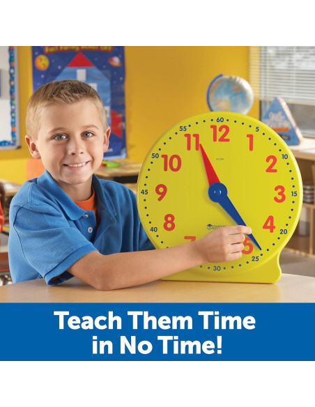 Reloj de Aprendizaje Learning Resources LER2094 36x33 cm Reloj de Aprendizaje Learning Resources LER2094 36x33 cm