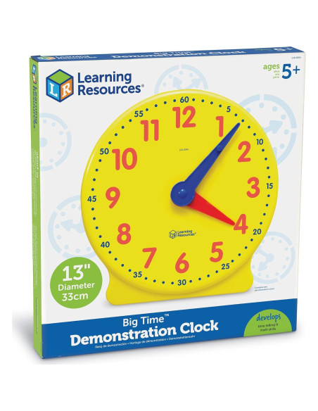 Reloj de Aprendizaje Learning Resources LER2094 36x33 cm Reloj de Aprendizaje Learning Resources LER2094 36x33 cm