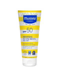Loción Solar Mineral Mustela SPF 50 para Bebés 100 ml