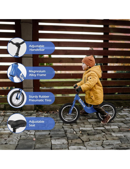 Bicicleta de Equilibrio Birtech JX0430022-NEW 14" Azul