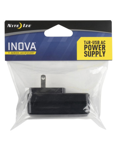 Cargador de Pared Nite Ize T4R USB 100-240V Negro