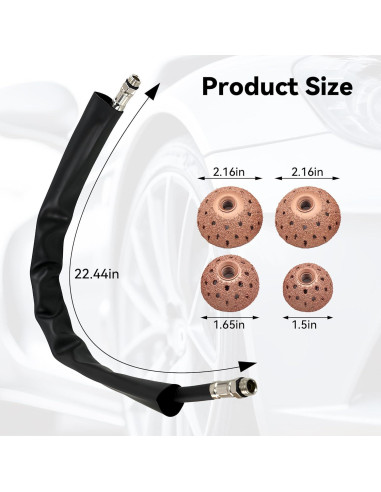 Kit de Herramientas WEAREN para Reparación de Neumáticos 2500 RPM