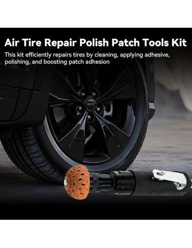 Kit de Herramientas WEAREN para Reparación de Neumáticos 2500 RPM