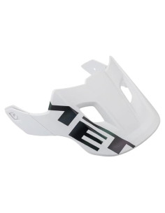 Visera MET Roam Iridiscente Blanca Mate Pequeña Mediana