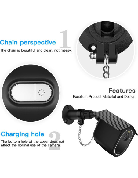 Funda de Silicona Antirrobo HOLACA para Cámara Arlo VMC2330