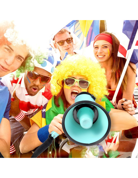 Megáfono Portátil Kingdder 25W Verde Macaron para Exterior