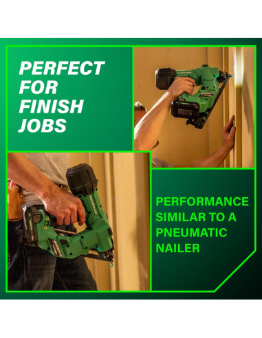 Clavadora de Acabado Metabo HPT 18V Sin Escobillas 15GA