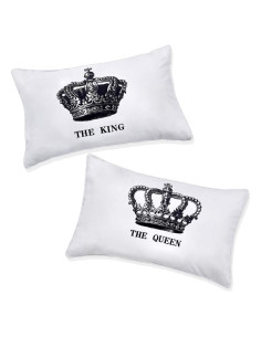 Fundas de Almohada para Parejas DasyFly 78x48cm Algodón