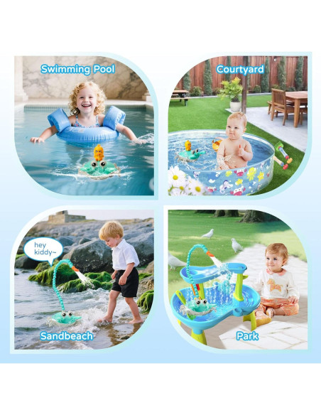 Bomba de Agua JOYCUDDLE Cangrejo IP67 6 Horas Diversión Niños