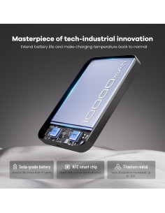 Batería Externa Catmart V12 10000mAh MagSafe Carga Rápida 2