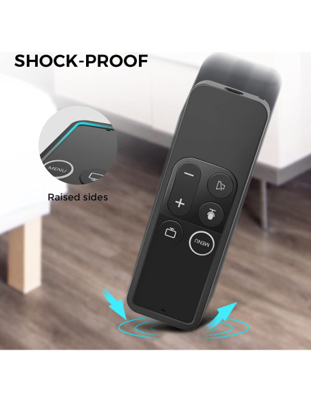 Funda Protectora AhaStyle para Control Remoto Apple TV 4K/HD - Antideslizante