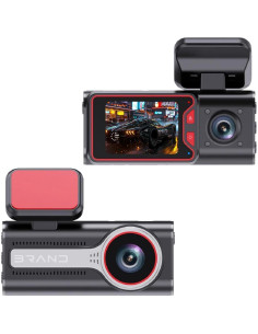 Cámara de tablero dual 4K Genérico con WiFi y 128GB 2