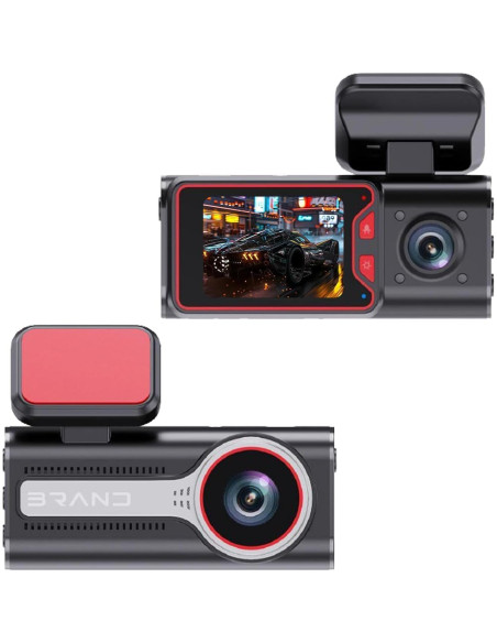 Cámara de tablero dual 4K Genérico con WiFi y 128GB