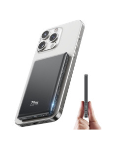 Cargador Portátil Inalámbrico Ntaanoo 5000mAh MagSafe 20W