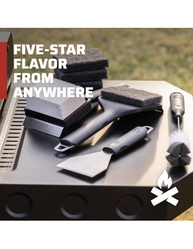 Kit de Limpieza para Plancha Camp Chef - 7 Piezas Accesorios