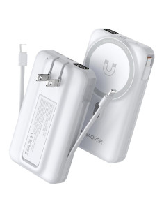 Banco de Poder Magnético 10000mAh Inalámbrico con Soporte