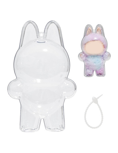 Funda Protectora Transparente MLLNFUE para Muñeca 15cm