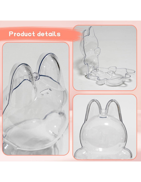 Funda Protectora Transparente MLLNFUE para Muñeca 15cm