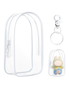 Estuche de exhibición PVC Zxcvbn para muñecos de peluche 20x10 cm