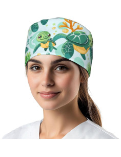 Gorro de Trabajo Buyidec Ajustable Transpirable Multicolor 2