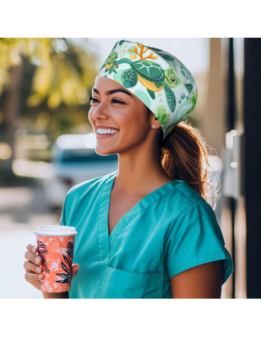 Gorro de Trabajo Buyidec Ajustable Transpirable Multicolor