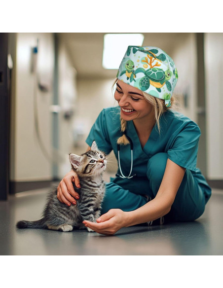 Gorro de Trabajo Buyidec Ajustable Transpirable Multicolor