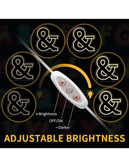 Letras Iluminadas LED MissAudrey 35.3 cm para Decoración