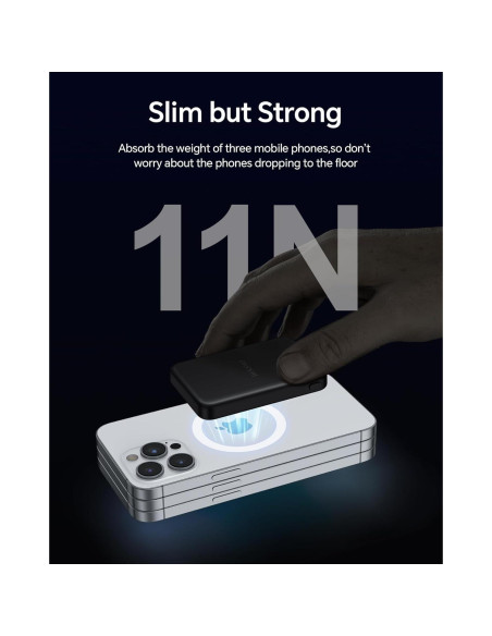 Banco de Energía Inalámbrico DEKSMO 10000mAh Carga Rápida