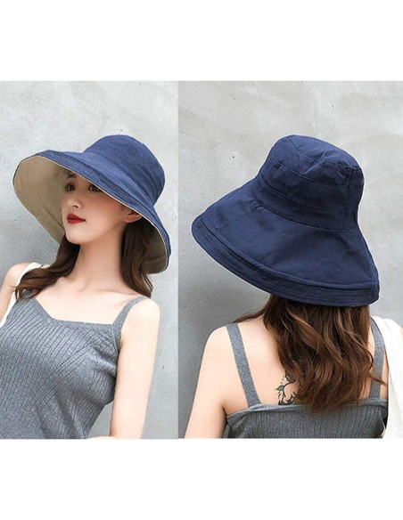 Sombrero de Cubo Reversible FaroDor UV para Mujeres Talla Única