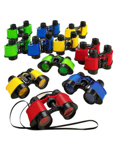 Binoculares para Niños Kicko - 8.9 x 12.7 cm - Paquete de 12