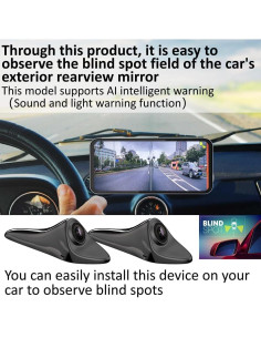 Cámara de Punto Ciego GRLATG A65S con Pantalla 6.25" HD 2