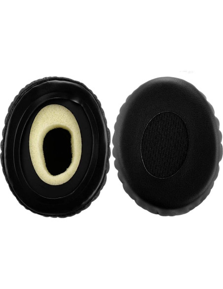 Almohadillas de Reemplazo Geekria para Auriculares Bose OE2, Negro