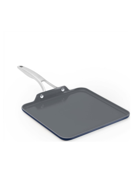 Sartén Cuadrada Antiadherente Cerámica Calphalon 28 cm Azul