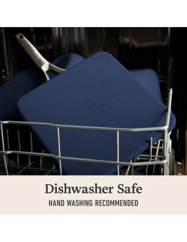 Sartén Cuadrada Antiadherente Cerámica Calphalon 28 cm Azul