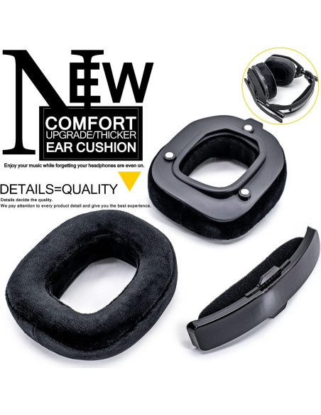 Almohadillas de Reemplazo Astro A50 GEN4 - Velour Comodidad