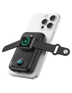 Cargador Portátil Magnético 10800mAh para iPhone y Apple Watch