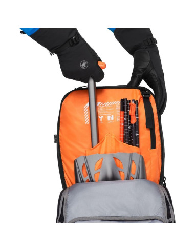 Mochila de Nieve Mammut Nirvana 35L Negra para Hombre