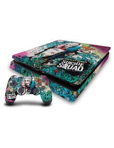 Póster Vinilo Skin Harley Quinn para PS4 Slim - Head Case