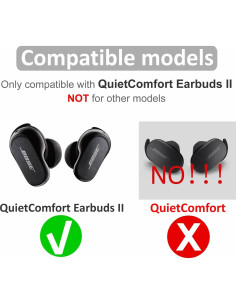 Consejos de Espuma de Memoria IiEXCEL para Bose QuietComfort II S/M/L 2