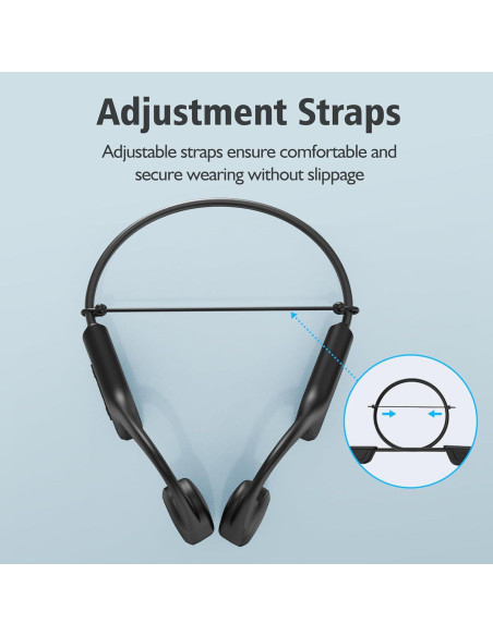 Auriculares de Conducción Ósea SilisoundTek IP68 Bluetooth 5.3