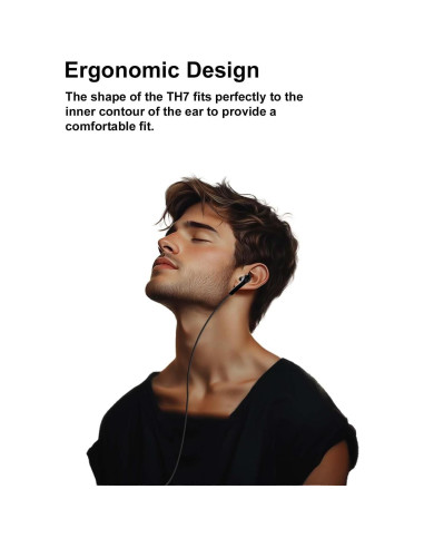 Auriculares USB C MAS CARNEY TH7 con Micrófono - Compatibles iPhone y Samsung