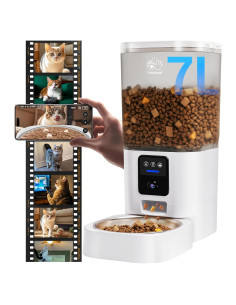 Comedero Automático Frienhund para Gatos con Cámara 2K 7L