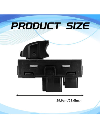 Interruptor de Ventana Eléctrica Lateral Pasajero Pvotawp 2 PCS