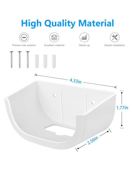 Soporte de pared adhesivo OkeMeeo para eero 6 - 1 paquete