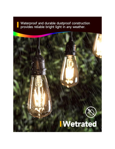 Bombillas LED Exterior UNILAMP 6W E26 2700K Sensor Crepúsculo