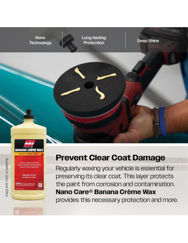 Cera de Plátano Malco 32 oz - Brillo y Protección UV
