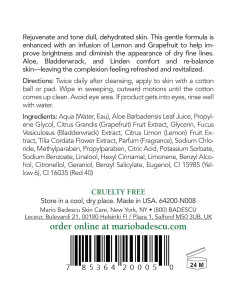 Tónico Facial Sin Alcohol Mario Badescu 236.6 ml Pomelo 2